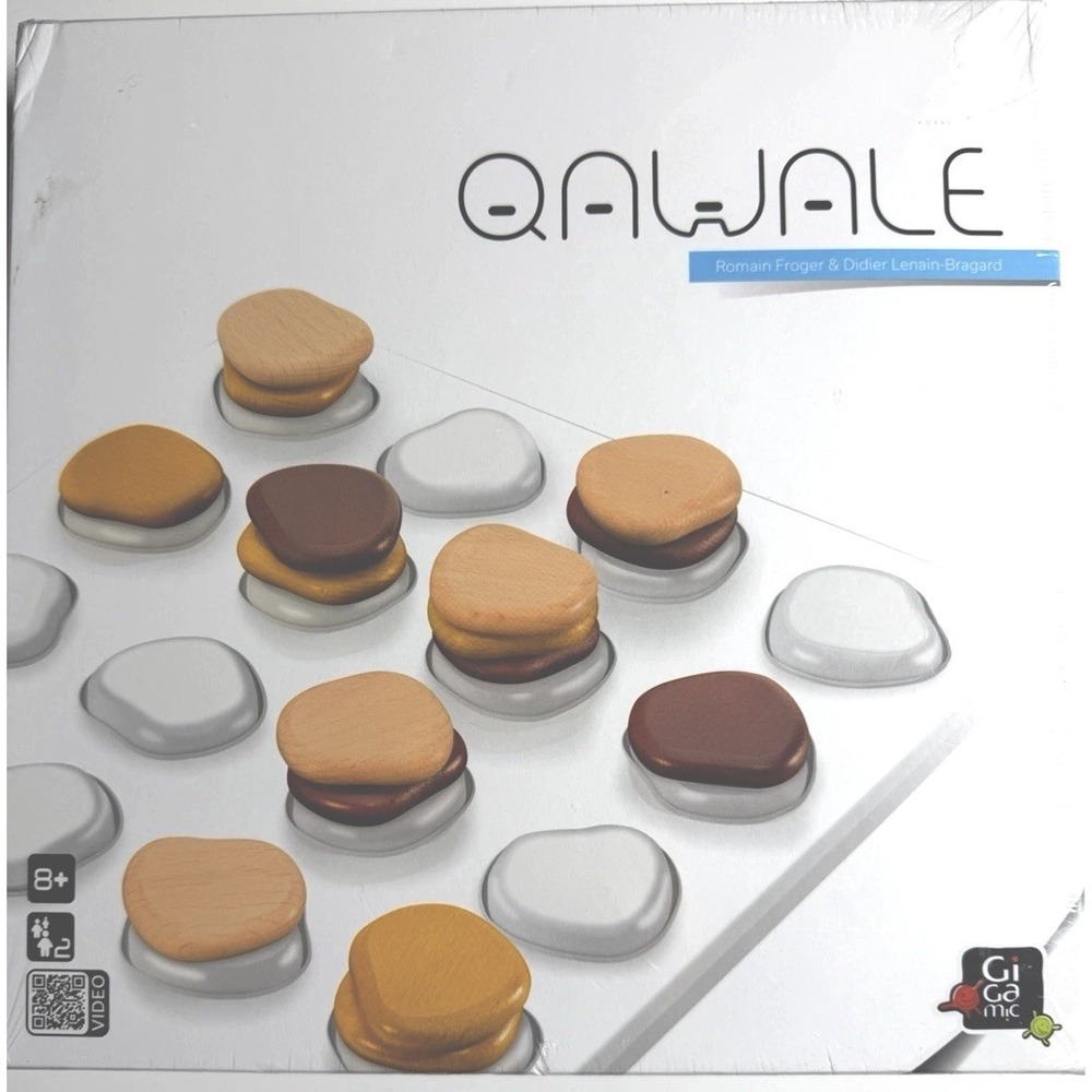 Gigamic Qawale Board Game New Sealed Strategy Abstract Game